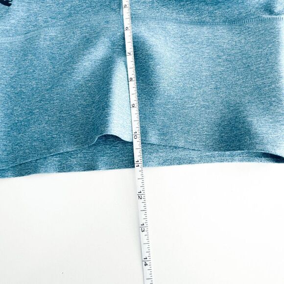 Puma Womens Leggings Cropped Power Shaped Stretch Waist Teal Heather S NWT - Picture 8 of 10